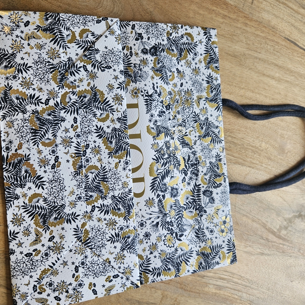 Dior Women's Floral Tote Bag - Gold and Black - Picture 6 of 10